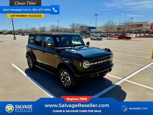 Used 2022 Ford Bronco Outer Banks AWD/4WD image 1