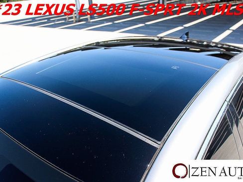 Used 2023 Lexus LS 500 F Sport w/ Cold Weather Package (CK) RWD image 11
