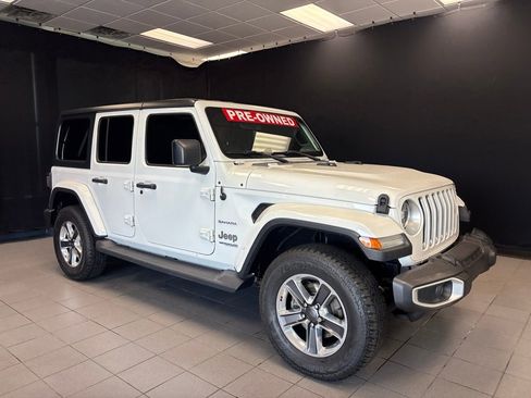 Used 2021 Jeep Wrangler Unlimited Sahara AWD/4WD image 1