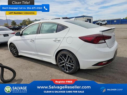 Used 2019 Hyundai Elantra Sport w/ Cargo Package FWD image 3