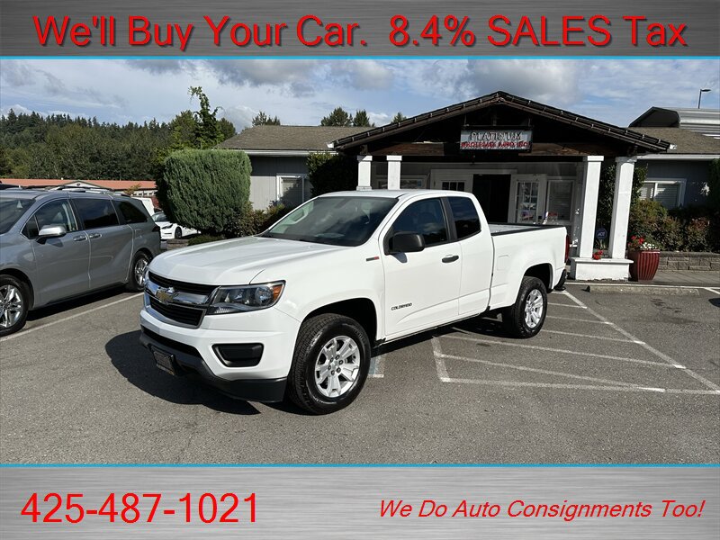 Used 2016 Chevrolet Colorado W/T w/ WT Convenience Package RWD image 1
