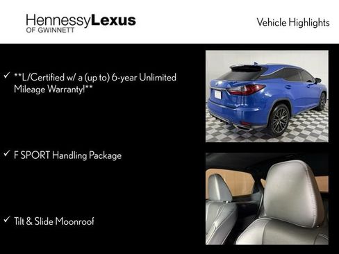 Certified 2022 Lexus RX 350 F Sport image 12