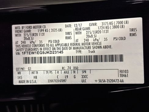 Used 2018 Ford F150 Lariat AWD/4WD image 37