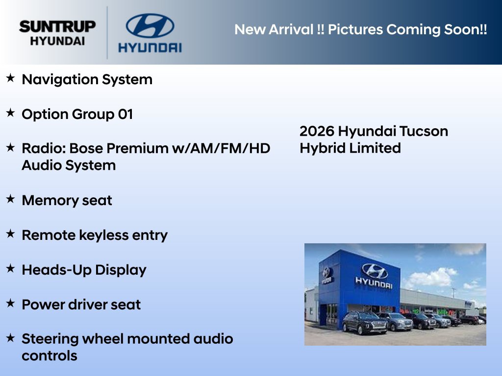New 2026 Hyundai Tucson Limited AWD/4WD image 2