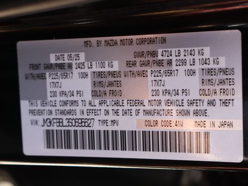 Used 2025 MAZDA CX-5 AWD 2.5 S w/ Select Package image 37