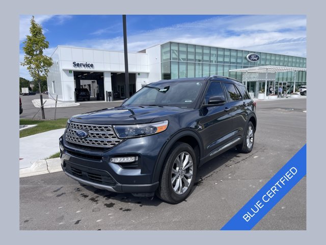Certified 2023 Ford Explorer Limited w/ Limited Technology Package AWD/4WD image 1