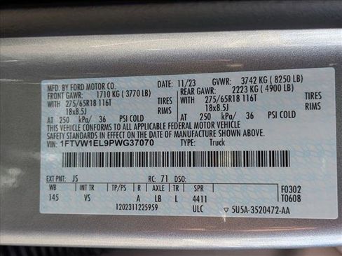 Used 2023 Ford F150 Lightning Pro AWD/4WD image 25