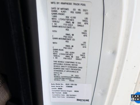Used 2021 GMC Savana 3500 w/ Power Convenience Package RWD image 42