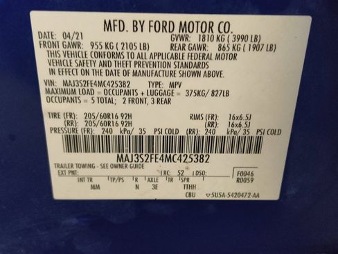 Used 2021 Ford EcoSport S image 33