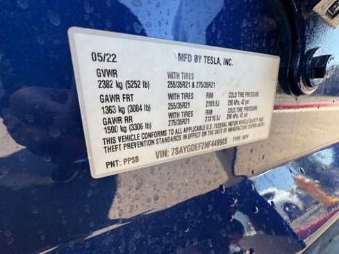Used 2022 Tesla Model Y Performance AWD/4WD image 23