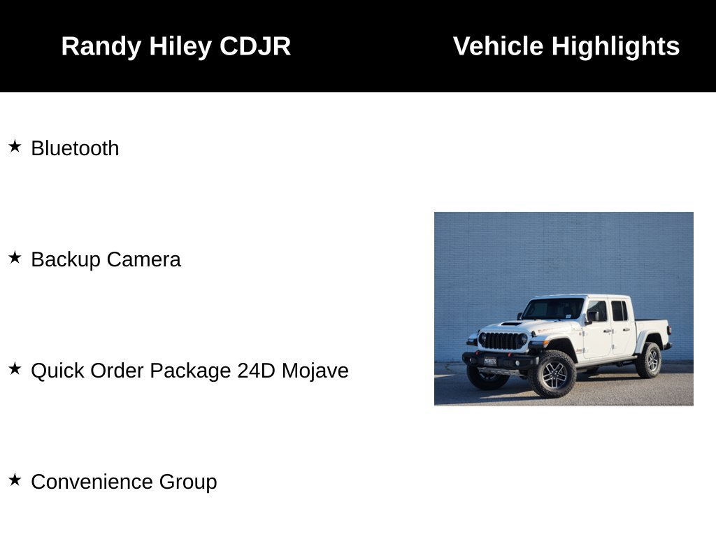 New 2026 Jeep Gladiator Mojave AWD/4WD image 5