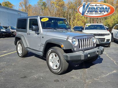Certified 2017 Jeep Wrangler Sport w/ Quick Order Package 24S