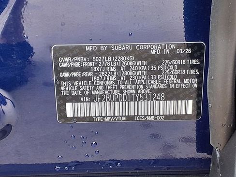 New 2026 Subaru Outback Wilderness AWD/4WD image 10