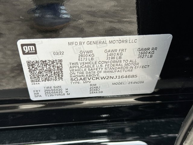 Used 2022 Buick Enclave Avenir w/ Avenir Technology Package AWD/4WD image 34