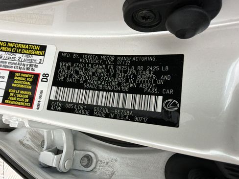 Used 2022 Lexus ES 350 w/ Premium Package FWD image 27