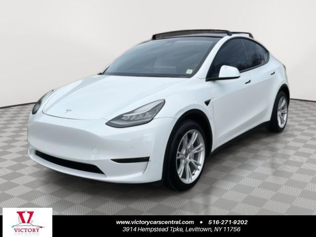 Used 2020 Tesla Model Y Long Range AWD/4WD image 1