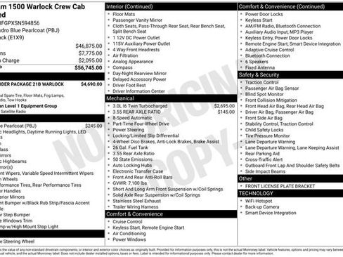 New 2025 RAM 1500 Classic Warlock AWD/4WD image 27