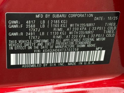 New 2026 Subaru Crosstrek 2.0i Premium image 26