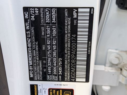 Used 2023 Mercedes-Benz EQS 450+ SUV image 43