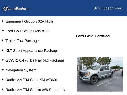Certified 2023 Ford F150 XLT w/ Equipment Group 302A High AWD/4WD image 9