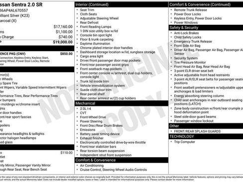 Used 2010 Nissan Sentra 2.0 SR w/ Convenience Pkg image 3