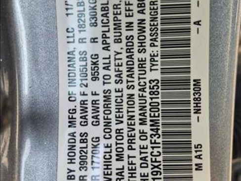 Used 2021 Honda Civic EX image 23