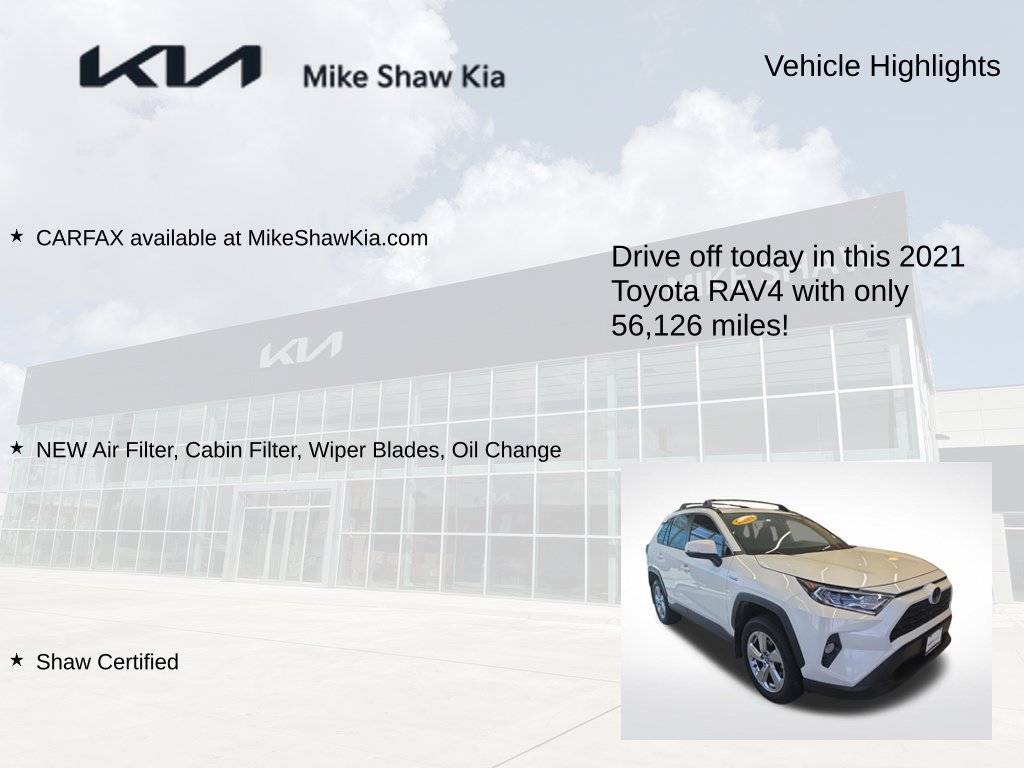 Used 2021 Toyota RAV4 XLE Premium AWD/4WD image 8