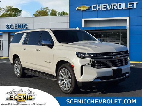Used 2021 Chevrolet Suburban Premier w/ Premium Package image 1
