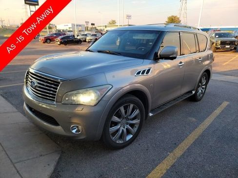 Used 2014 INFINITI QX80 4WD w/ Deluxe Touring Package image 21