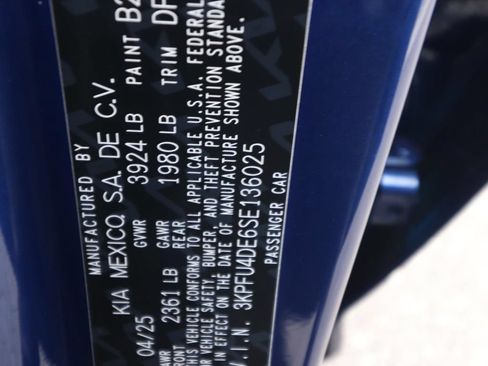 Used 2025 Kia K4 EX FWD image 22