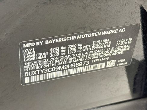 Used 2021 BMW X3 sDrive30i RWD image 33