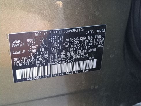 Used 2023 Subaru Ascent Touring AWD/4WD image 37