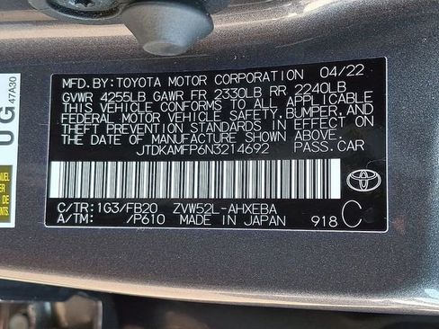 Used 2022 Toyota Prius Prime LE image 28