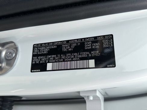 Certified 2024 Volvo XC90 T8 Plus w/ Protection Package Premier AWD/4WD image 30
