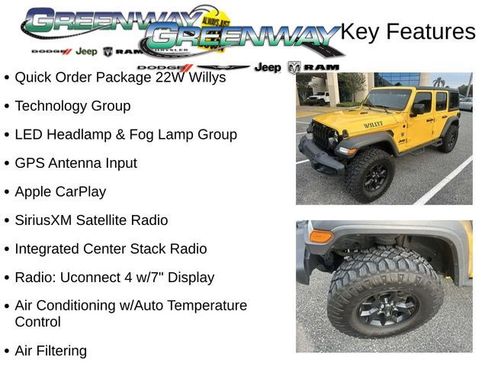 Used 2021 Jeep Wrangler Unlimited Sport AWD/4WD image 2