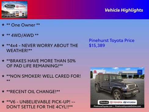Used 2013 Jeep Wrangler Unlimited Sport AWD/4WD image 16