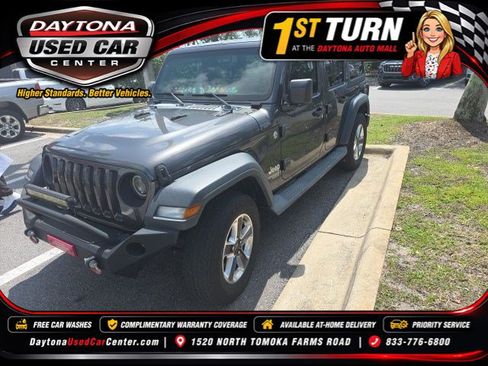 Used 2018 Jeep Wrangler Unlimited Sport S AWD/4WD image 1