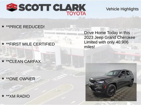 Used 2023 Jeep Grand Cherokee Limited AWD/4WD image 12