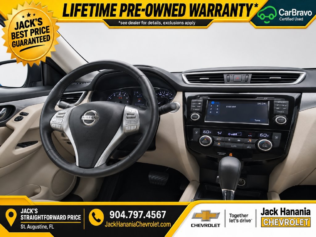 Used 2016 Nissan Rogue SL w/ SL Premium Package AWD/4WD image 12