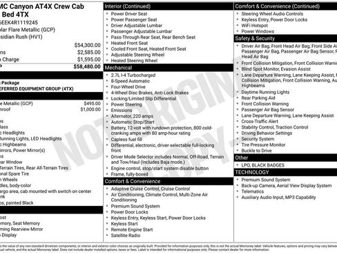 Used 2024 GMC Canyon AT4X image 41