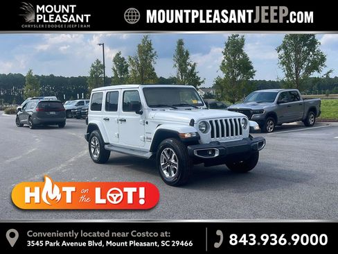 Used 2019 Jeep Wrangler Unlimited Sahara AWD/4WD image 1