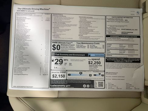 New 2026 BMW X3 xDrive30 w/ Premium Package image 20
