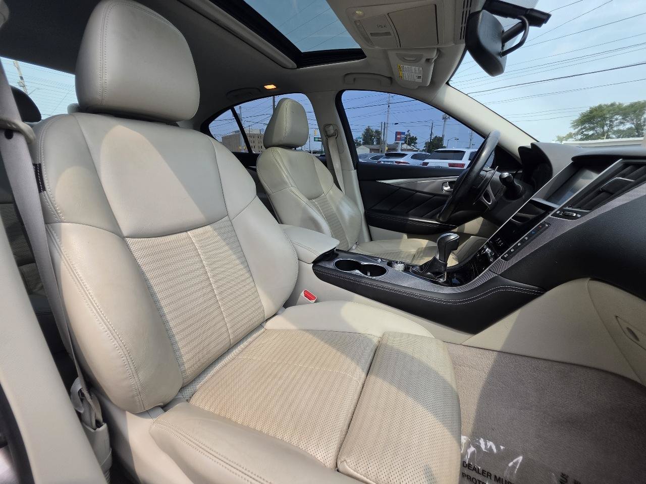 Used 2016 INFINITI Q50 Red Sport 400 AWD/4WD image 53