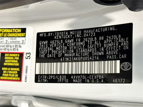 Certified 2023 Toyota Camry XSE image 25