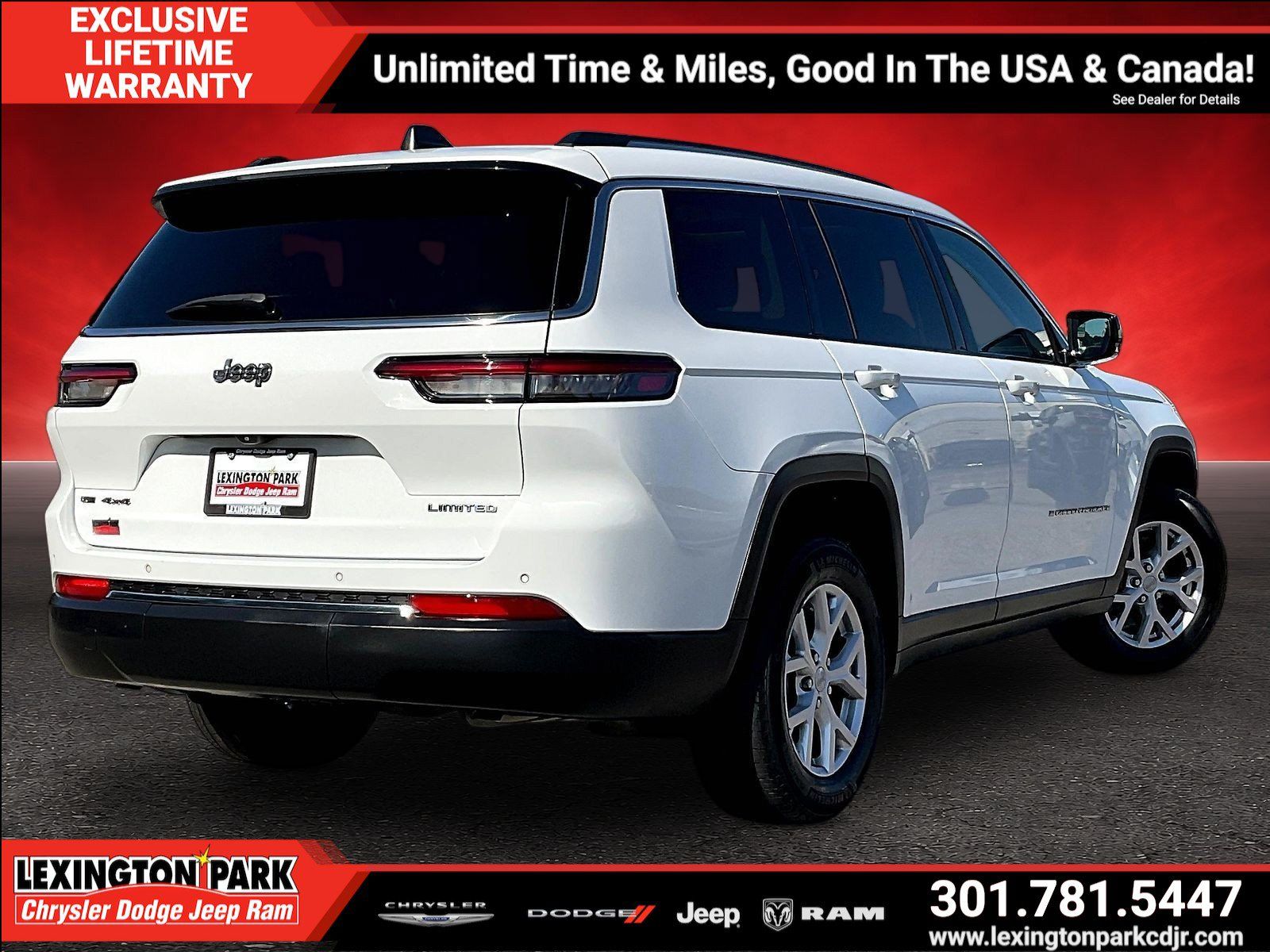 Used 2021 Jeep Grand Cherokee L Limited AWD/4WD image 5