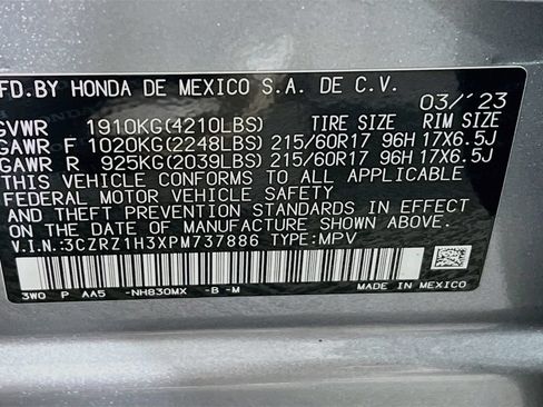 Used 2023 Honda HR-V LX image 28