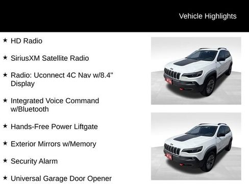 Used 2022 Jeep Cherokee Trailhawk w/ Sound & Nav Group AWD/4WD image 9