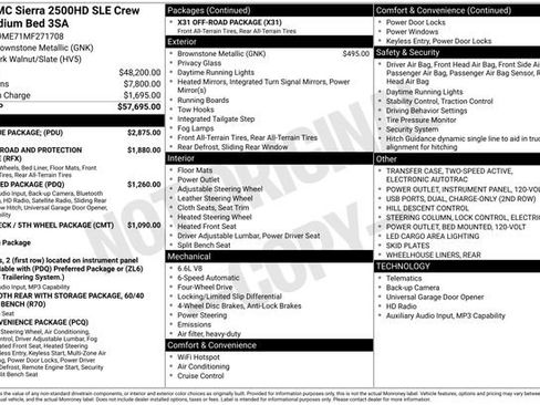 Used 2021 GMC Sierra 2500 SLE w/ SLE Value Package; image 14