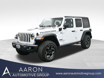 Used 2022 Jeep Wrangler Unlimited Rubicon 4xe w/ Steel Bumper Group