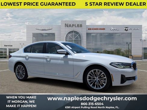 Used 2023 BMW 540i w/ Premium Package RWD image 1